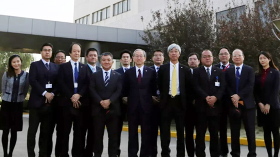 東芝集團(tuán)綱川社長(zhǎng)到訪，點(diǎn)贊東芝電梯在華事業(yè)